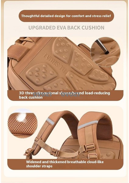 Ovozı Büyük Kapasiteli Yük Azaltma Omurga Koruma Öğrenci Okul Çantası Eğlence Omuz Çantası (Yurt Dışından) indirimleri