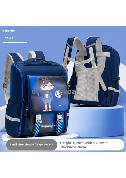 Ovozı Büyük Kapasiteli Karikatür Öğrenci Okul Çantası Günlük Omuz Çantası (Yurt Dışından)