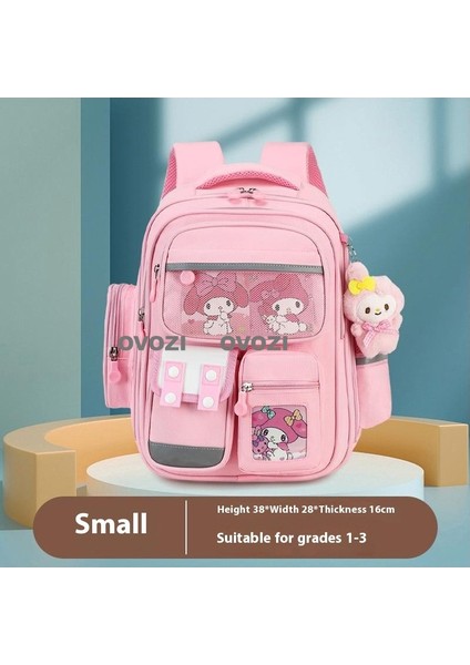 Ovozı Büyük Kapasiteli Karikatür Öğrenci Okul Çantası Günlük Omuz Çantası (Yurt Dışından)