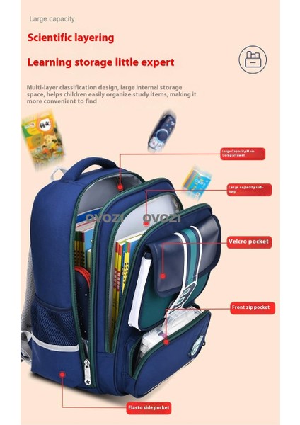 Ovozı Günlük Omuz Çantası Öğrenci Okul Çantası (Yurt Dışından) fiyatları