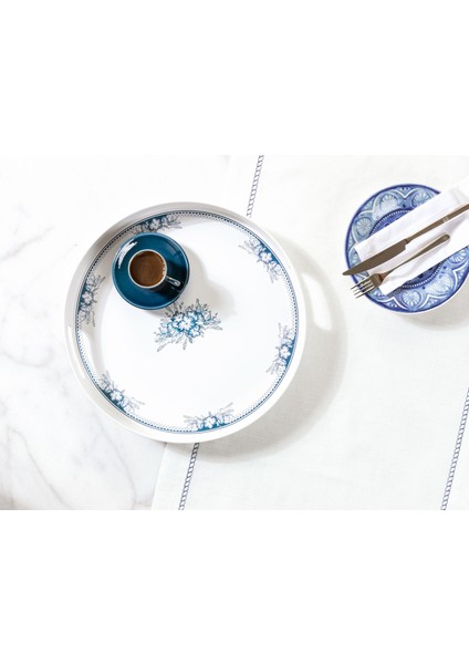 Blanche Yuvarlak Tepsi