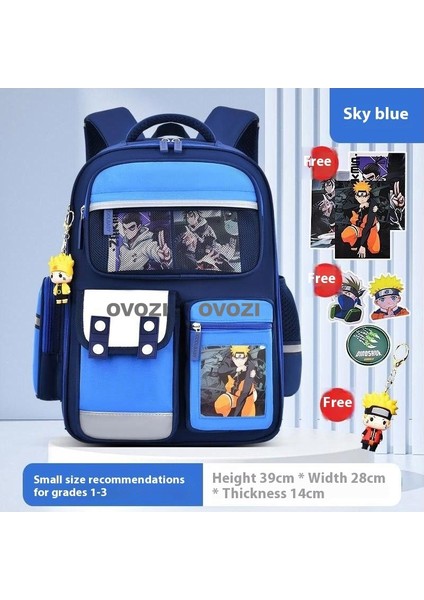 Ovozı Büyük Kapasiteli Yük Azaltma Omurga Koruma Öğrenci Okul Çantası Eğlence Omuz Çantası (Yurt Dışından)