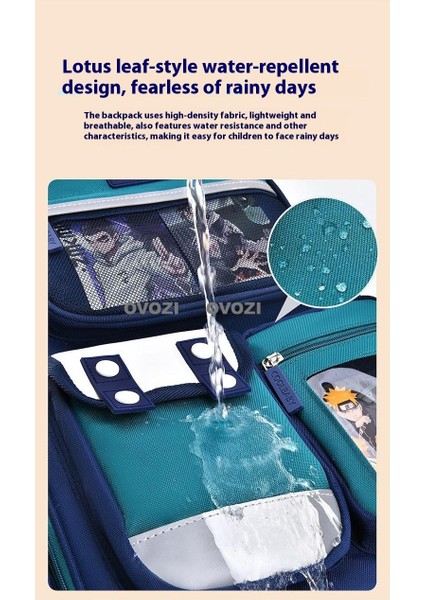 Ovozı Büyük Kapasiteli Yük Azaltma Omurga Koruma Öğrenci Okul Çantası Eğlence Omuz Çantası (Yurt Dışından) fırsatları