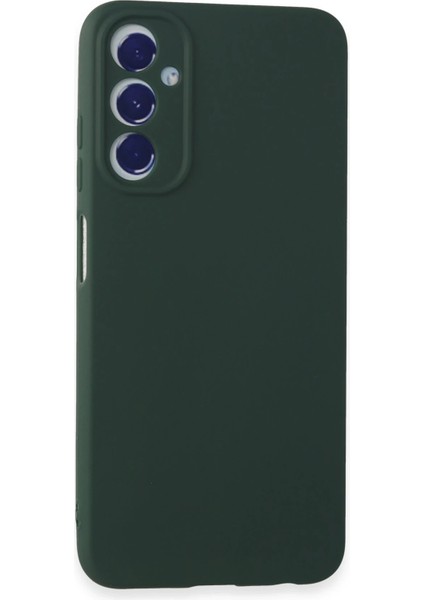 Samsung Galaxy A05S Kılıf First Silikon - Koyu Yeşil Arbkd