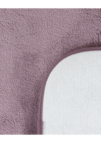 Carol 2'li Banyo Paspası - Koyu Mürdüm - 50x80 Cm fiyatları