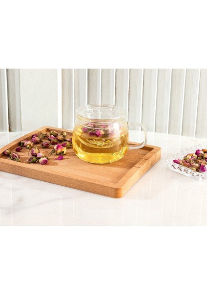 Clisson Cam Süzgeçli Kupa - Tekli - 310ML