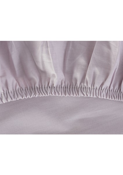 Manon Tek Kişilik Plus %100 Pamuk Lastikli Ranforce Çarşaf - A.Mürdüm fırsatları