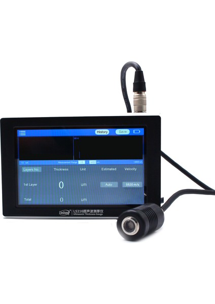 LS216 Yüksek Hassasiyetli Ultrasonik Kalınlık Ölçüm Cihazı fiyatları