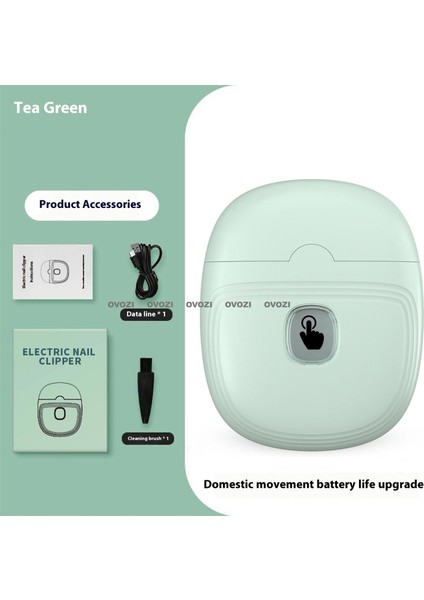 Ovozı Elektrikli Tırnak Makası Çok Fonksiyonlu Tırnak Bileyici (Yurt Dışından)