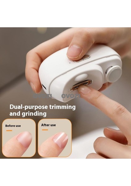 Ovozı Elektrikli Tırnak Makası Çok Fonksiyonlu Tırnak Bileyici (Yurt Dışından)