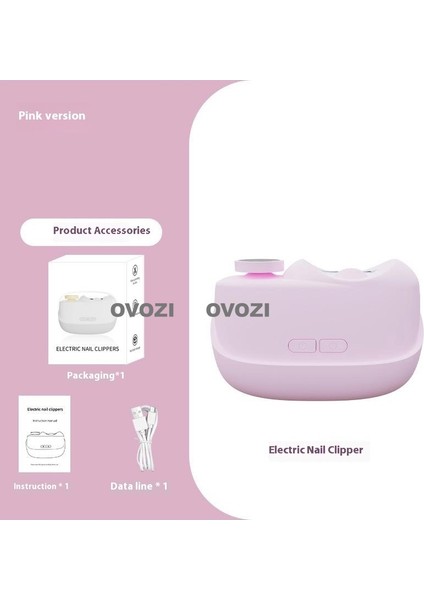 Ovozı Elektrikli Tırnak Makası Çok Fonksiyonlu Tırnak Bileyici (Yurt Dışından)