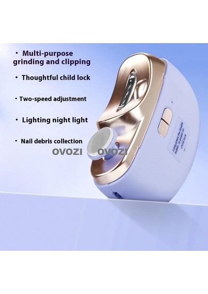 Ovozı Elektrikli Tırnak Makası Çok Fonksiyonlu Tırnak Bileyici (Yurt Dışından)