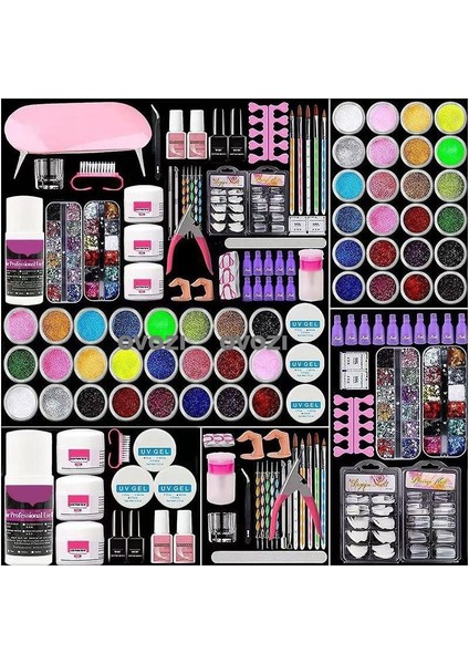 Ovozı Yapay Tırnak Manikür Seti (Yurt Dışından)