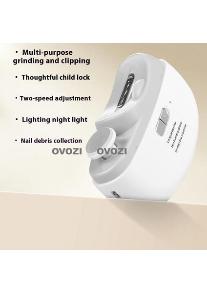 Ovozı Elektrikli Tırnak Makası Çok Fonksiyonlu Tırnak Bileyici (Yurt Dışından)