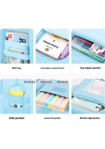 Ovozı Büyük Kapasiteli Öğrenci Okul Çantası Eğlence Seyahat Omuz Çantası (Yurt Dışından) fiyatları