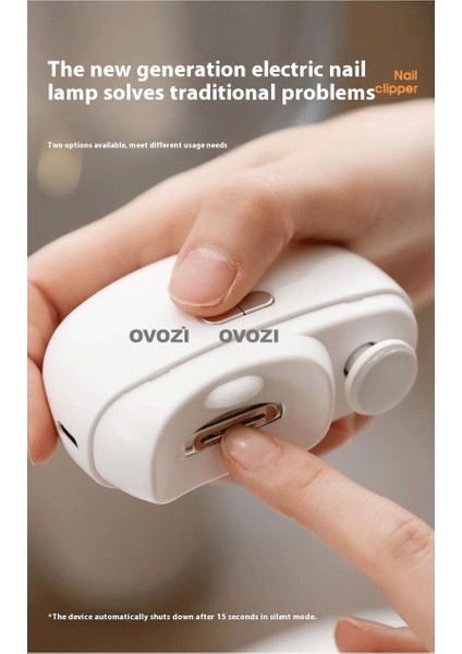 Ovozı Elektrikli Tırnak Makası Çok Fonksiyonlu Tırnak Bileyici (Yurt Dışından) fiyatları