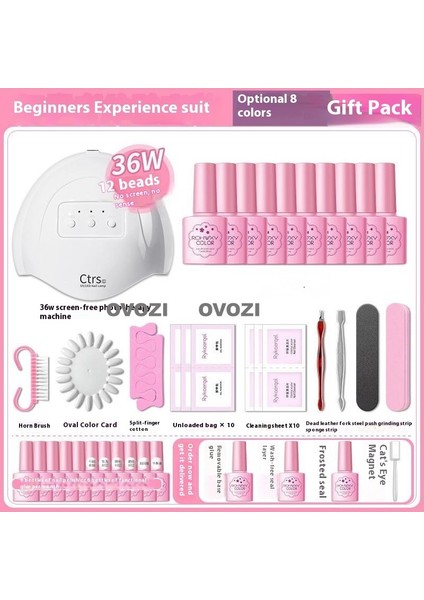 Ovozı Yapay Tırnak Manikür Seti (Yurt Dışından)