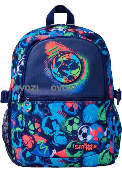 Ovozı 42CM Smiggle Karikatür Öğrenci Okul Çantası Dekompresyon Boş Omuz Çantası (Yurt Dışından)