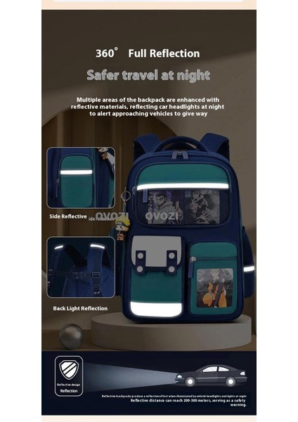 Ovozı Büyük Kapasiteli Yük Azaltma Omurga Koruma Öğrenci Okul Çantası Eğlence Omuz Çantası (Yurt Dışından) fiyatları