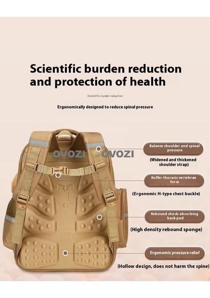 Ovozı Büyük Kapasiteli Karikatür Öğrenci Okul Çantası Günlük Omuz Çantası (Yurt Dışından) fiyatları