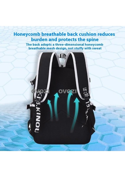 Ovozı Öğrenci Okul Çantası Seti Günlük Omuz Çantası (Yurt Dışından) modelleri