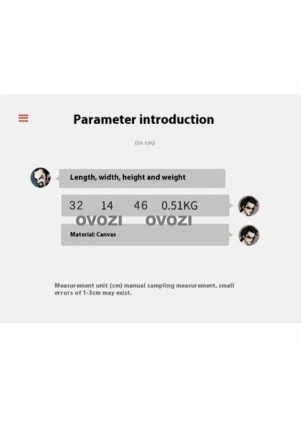 Ovozı Günlük Moda Omuz Çantası Öğrenci Okul Çantası (Yurt Dışından) fiyatları