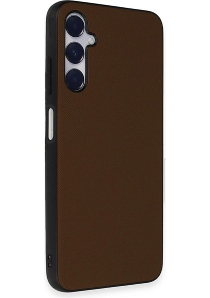 Samsung Galaxy A05S Kılıf Taft Kapak - Kahverengi Arbkd