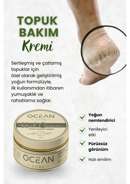 Ayak ve Topuk Bakım Kremi, Yumuşatıcı, Yoğun Nemlendirici Etkili Ayak ve Topuk Kremi 100 ml fiyatları
