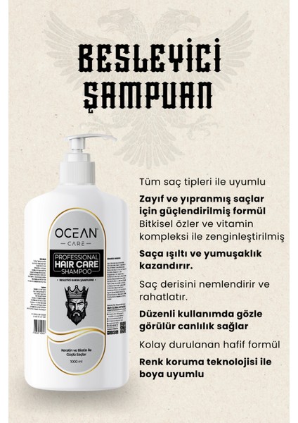 Şampuan Dolgunlaştırıcı, Onarıcı, Besleyici Biotin ve Keratin Içerikli Şampuan 1000 ml fiyatları