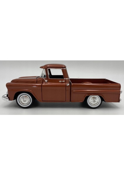 Motor Max Koleksiyon 1 / 24 Ölçek 1958 Gmc 100 Pickup Model Metal Araba Kırmızı fırsatları