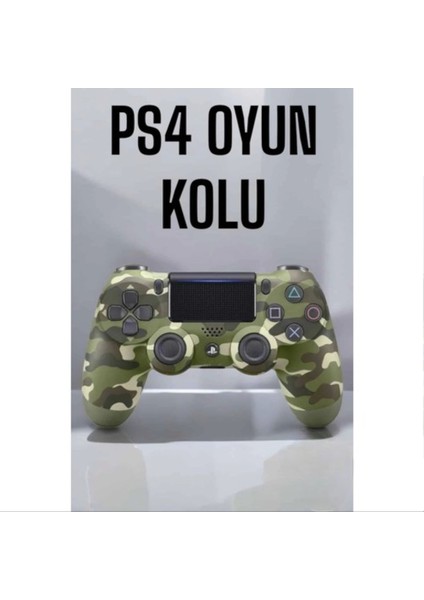 Ps4 Oyun Kolu Kamuflaj Desenli Joystick