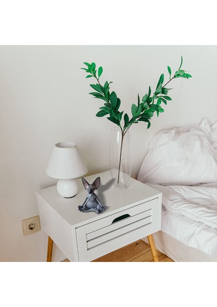 Sphynx Kedi Meditasyon, Düşünen Kedi Heykeli, Meditasyon Düşünen Kedi, Sphynx Tüysüz Kedi Meditasyon Tahsil Dekor (Yurt Dışından) indirimleri