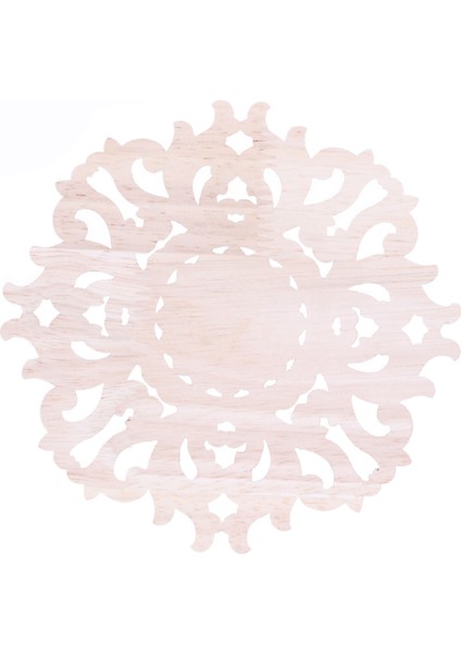 Çok Ahşap Oyma Uzun Onlay Aplike Boyasız Çiçek Duvarlar Dolaplar Kapı Dekor Tipi: 15CM Tip A (Yurt Dışından) fırsatları