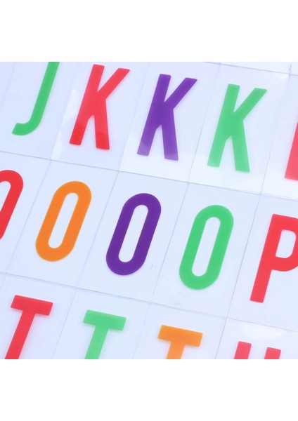 A4 Sinematik Işıklı Tabela Kutusu Sinema LED Harf Lambası Için Harf ve Sembol Paketi (104 Çok Renkli Harfler ve Semboller) (Yurt Dışından) fırsatları