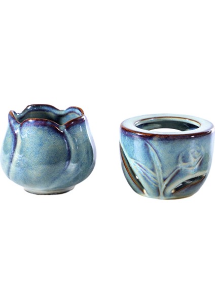 Aromaterapi Fırın Mum Lamba Dekorasyon Yatak Odası Esansiyel Yağı Tütsü Brülör Lale Seramik Mum (Yurt Dışından) modelleri