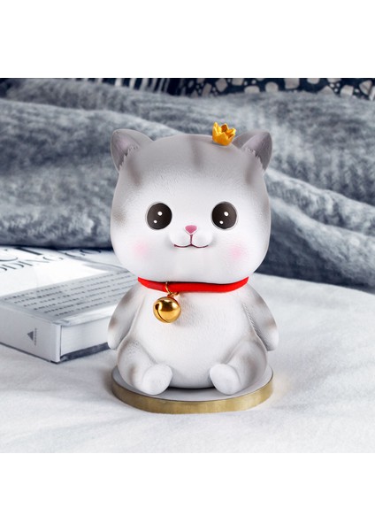 Sevimli Kedi Dekoratif Tasarruf Bankası, Ev Dekorasyon Kuma Para Kuma Yardım Formu Doğru Para Alışkanlıkları, Gözler Açık (Yurt Dışından) modelleri