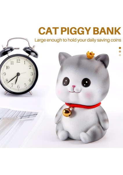 Sevimli Kedi Dekoratif Tasarruf Bankası, Ev Dekorasyon Kuma Para Kuma Yardım Formu Doğru Para Alışkanlıkları, Gözler Açık (Yurt Dışından) fırsatları