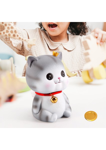 Sevimli Kedi Dekoratif Tasarruf Bankası, Ev Dekorasyon Kuma Para Kuma Yardım Formu Doğru Para Alışkanlıkları, Gözler Açık (Yurt Dışından) indirimleri