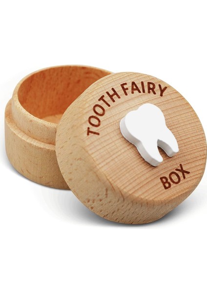Diş Perisi Kutusu, Sevimli 3D Oyma Düşen Diş Hatıra Saklama Kutusu Hediye Erkek ve Kızlar Için, Çocuklar Diş Kutuları (Yurt Dışından)