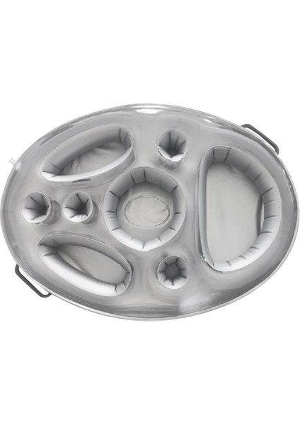 Şişme Yüzen Sıralı Yüzme Havuzu Şamandıra Gıda Bira Tepsisi Havuz Hava Yatağı Su Yiyecek Içecek Tutucusu Yaz Parti Halkası (Yurt Dışından) indirimleri