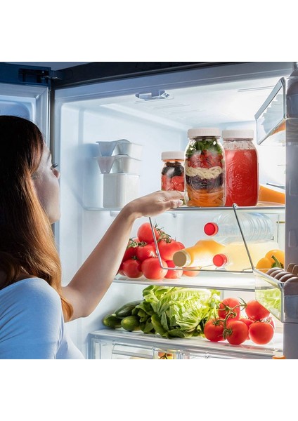 18 Paket Geniş Ağızlı Mason Kavanoz Kapakları, Konserve Kavanozları Için Plastik Saklama Kapakları, Sızdırmaz ve Çizilmeye Karşı Dayanıklı Yüzey (Yurt Dışından) modelleri