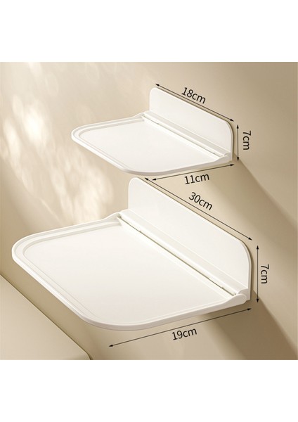 2 Adet Taşınabilir Yatak Başı Depolama Rafı Duvara Monte Yatak Başı Rafı Katlanabilir Asılı Raf Mutfak Banyo Depolama Tutucu, C (Yurt Dışından) fiyatları