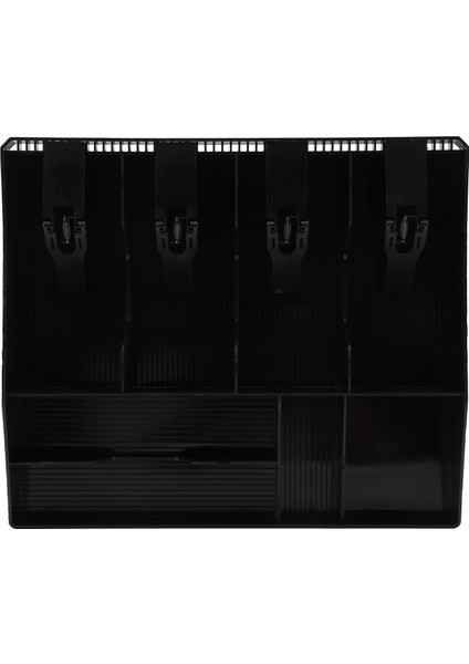 Sekiz Izgaralı Nakit Çekmece Kutusu Destek Kayıt Ekleme Madeni Para Tepsisi Kasiyer Düzenli Depolama Ayarı Güvenli Kutu (Yurt Dışından) fiyatları