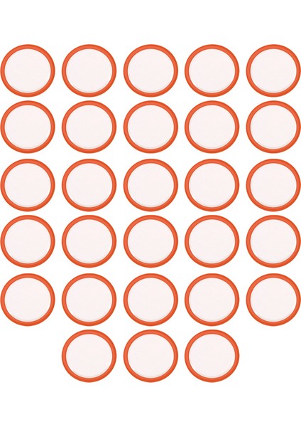 Konserve Kapakları Ball/kerr Kavanozları Için Normal Ağız, Silikon Contalı Bölmeli Metal Kavanoz Kapakları, Gümüş, 28 Adet (Yurt Dışından) modelleri