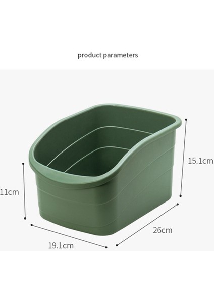 Mutfak Saklama Kutusu Konteyner Dolabı Sofra Saklama Kutusu Baharat Kutusu Çeşitli Eşyalar Kırtasiye Kozmetik Depolama (Sarı) (Yurt Dışından) modelleri