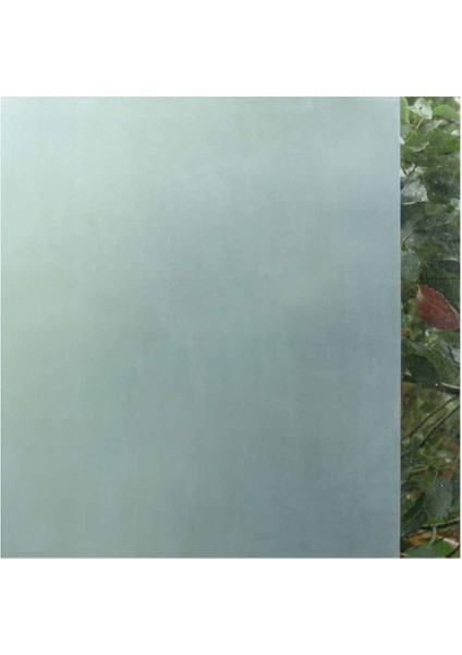 Buzlu Cam Filmi Buzlu Cam Arka Yapışkan 45CM x 2m Düz Renk (Yurt Dışından)