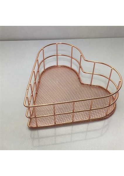 2 Adet Metal Tepsi Meyve Tepsileri Mücevher Saklama Tepsileri Örgü Sepet Kalp Tel Sepet Dosya Saklama Sepeti Kitap (Yurt Dışından) indirimleri