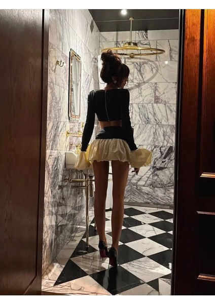 Solıel Balon Etek & Büstiyer Takım