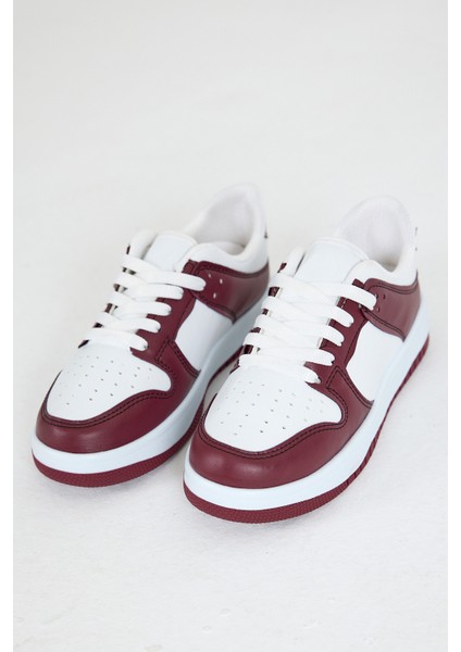 Bordo Spor Ayakkabı 8585