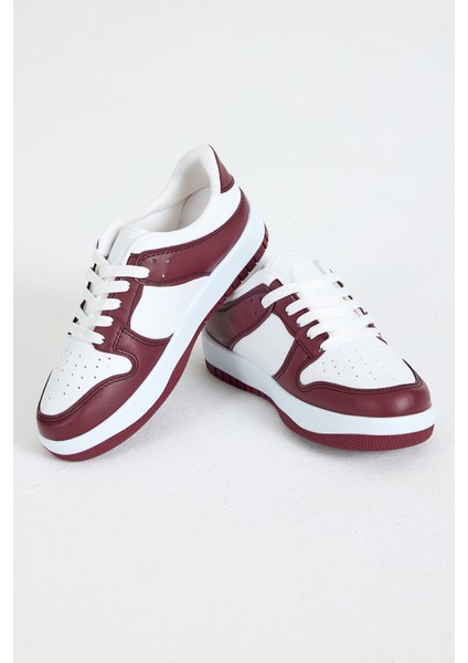 Bordo Spor Ayakkabı 8585 fiyatları